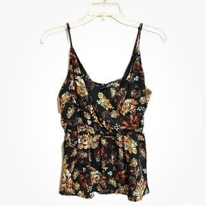 Daytrip Surplice Floral Babydoll Tank Babydoll